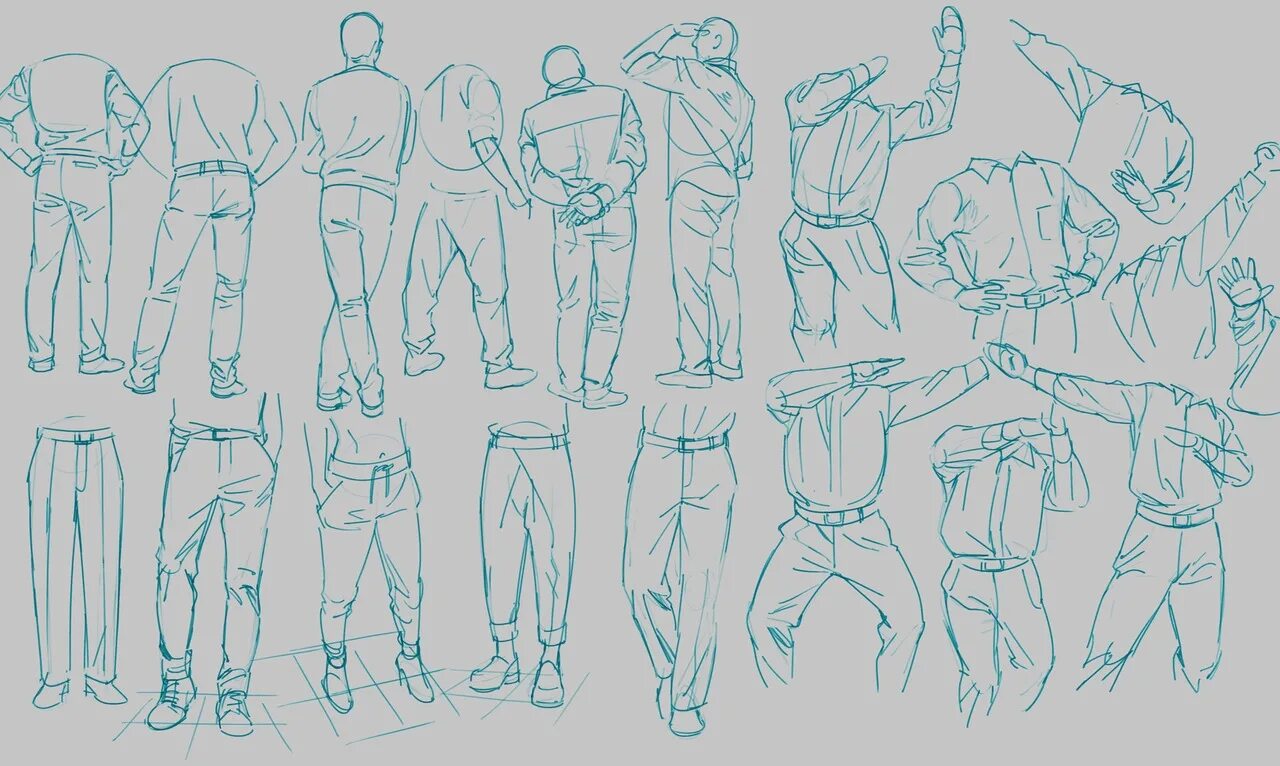 наброски людей. зарисовки головы человека. люди в разных позах для набросков. человек в 3/4 референс в полный рост. эмоциональный портрет карандашом.