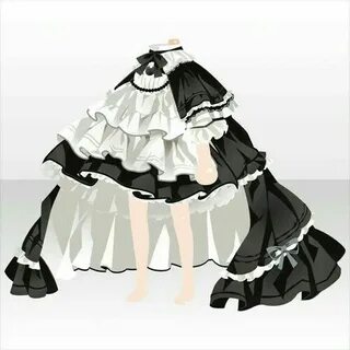 Рисовать костюм горничной