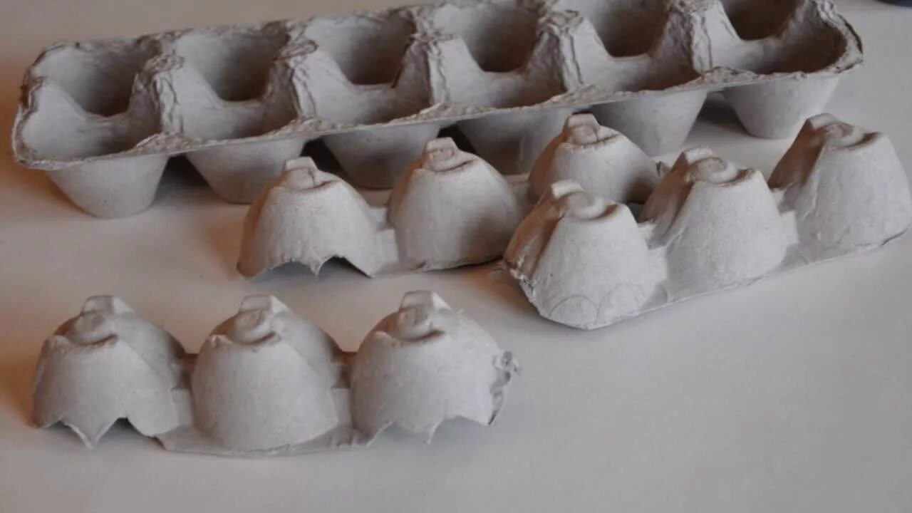 Eu Amo Artesanato: Flor de caixa de ovos Arte com caixas de ovos, Caixas de ovos