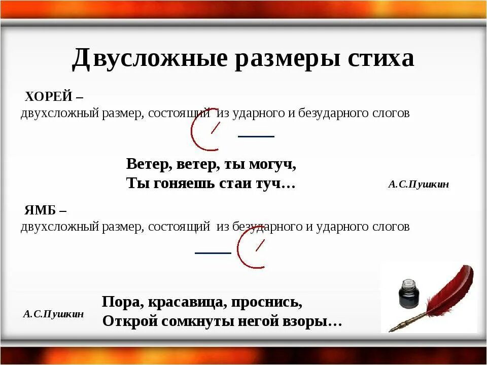 В каком стихотворении есть следующие строки. Двусложные Размеры стиха. Двусложные Размеры стихотворения. Размеры стиха примеры. Стихотворные Размеры.