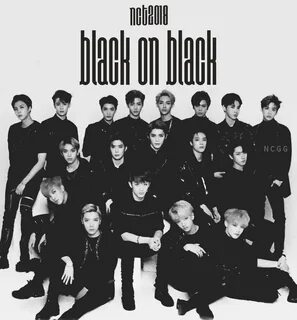 NCT 2018 - Black on Black by nekochangorogoro Sampul album musik.