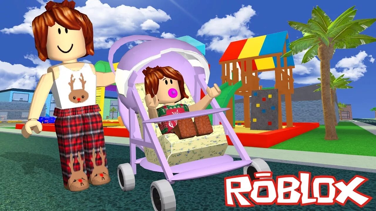 Игра жизнь в roblox. Райская жизнь роблокс. коляска в роблокс. рай в роблоксе. paradise life roblox.