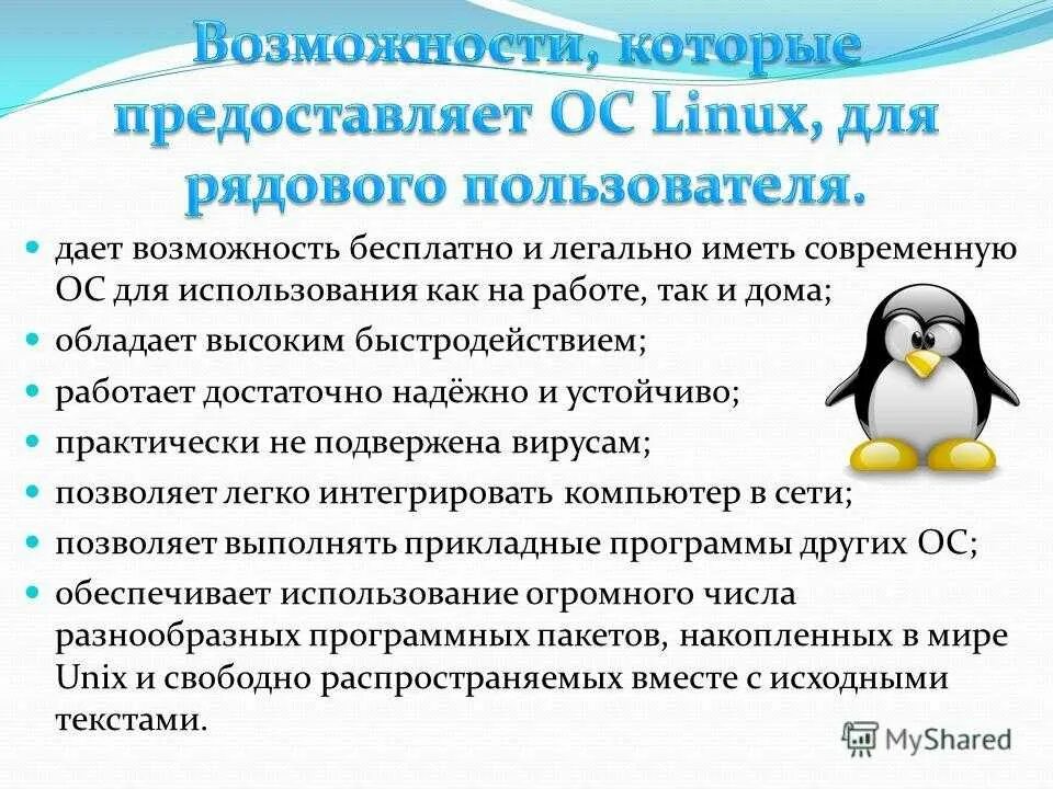 Возможности ос linux. Возможности операционная система линукс. linux презентация. реферат на тему операционная система линукс. ос линукс. основные понятия.