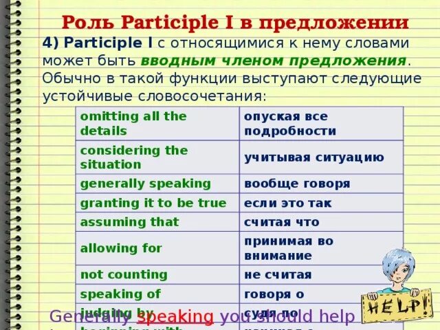 Причастие в английском языке - презентация онлайн