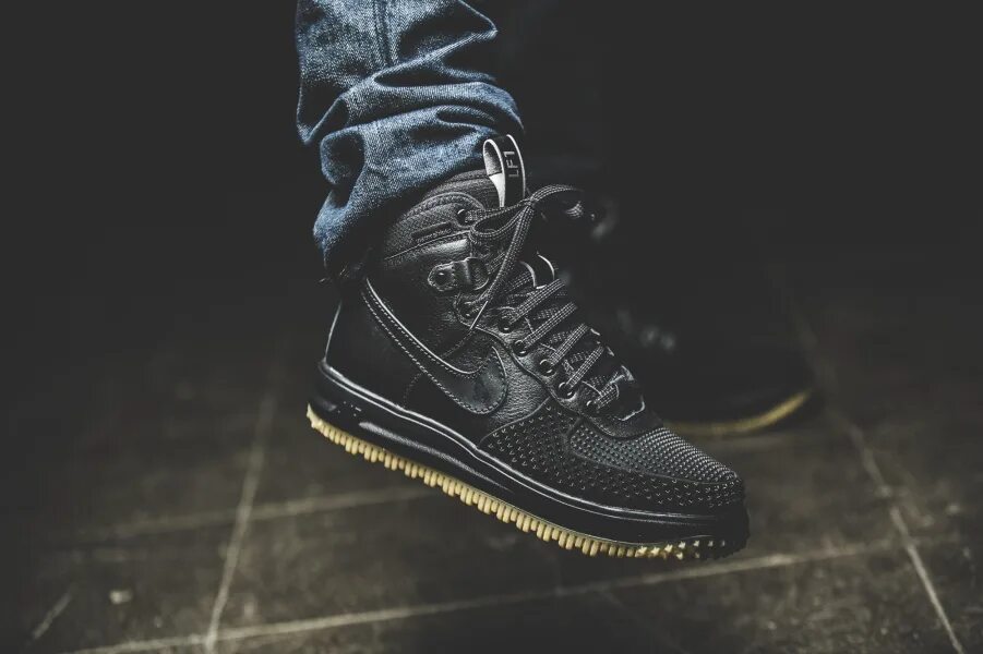 Кроссовки nike lunar force 1 duckboot зимние. Кроссовки nike lunar force 1 duckboot зимние