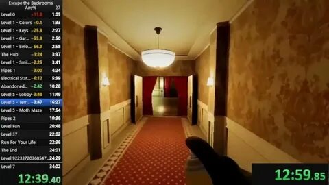 Backrooms код от лифта