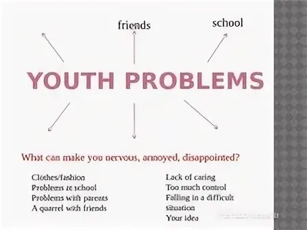 Youth problems