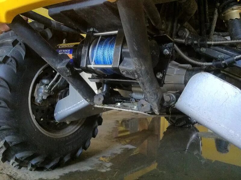 лебедка на квадроцикл cf moto
