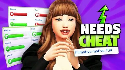 fill needs cheat sims 4 ps4, how to fill sims' needs cheat, sims .....