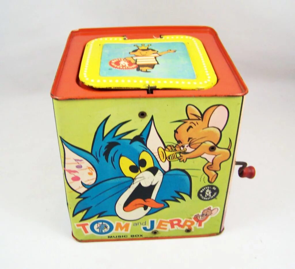 Tom box. Jack in the Box Mattel. Jerry Box. Mattel Jack in the Music Box. Ланч бокс том и Джерри.