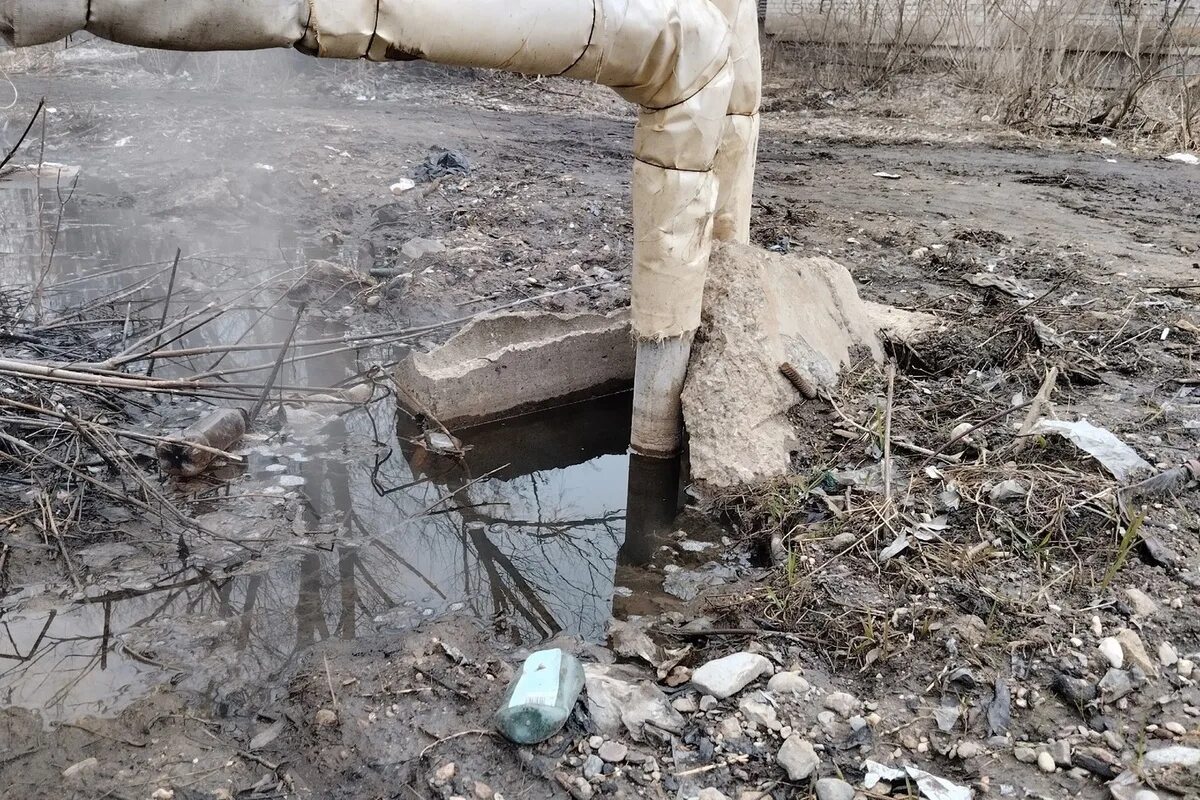 Когда появится горячая вода в сортировке смоленск. Прорвало трубу с горячей водой. термальная вода святой источник.