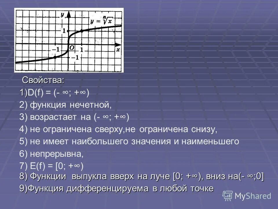 F x vx 3. Свойства функции 1/x. График нечетной функции. Свойства функции y x3. X 3 нечетная функция.