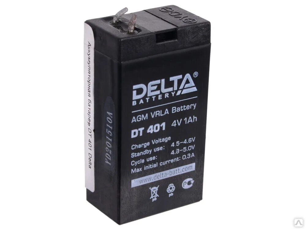 Delta dt 401. Аккумуляторная батарея delta dt 401 (4v  1ah). delta dt 12025. аккумулятор delta dt12100. акб delta dt 12012.