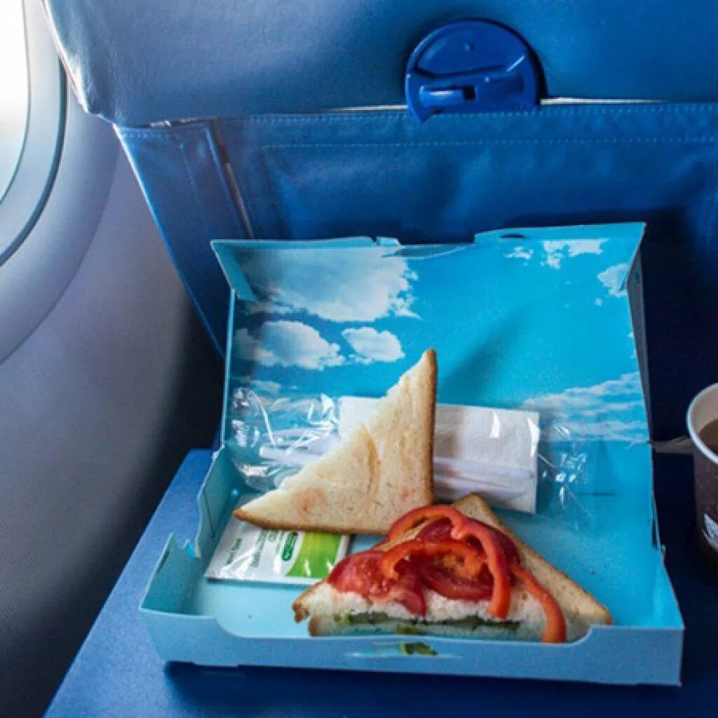 Победа можно ли еду. Обед в самолете. Питание в самолете. Еда на борту самолета. Еда в самолете эконом.