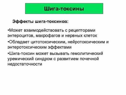Токсин шика