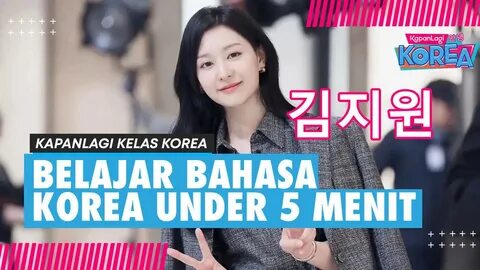 Belajar Semangatin Mami Kim Ji Won Nggak Sampai 5 Menit Vidio.