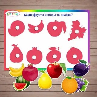 Шаблоны фрукты игры