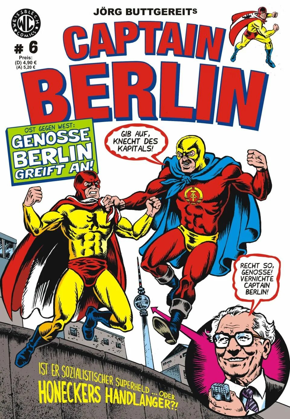 Геноссе. Капитан Берлин. Captain Berlin versus Hitler. Немецкие Супергерои. Genosse.