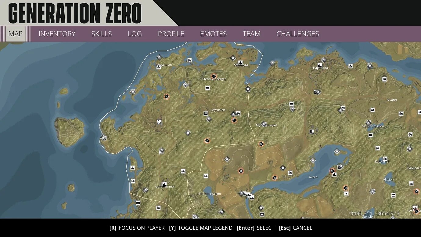 Generate map