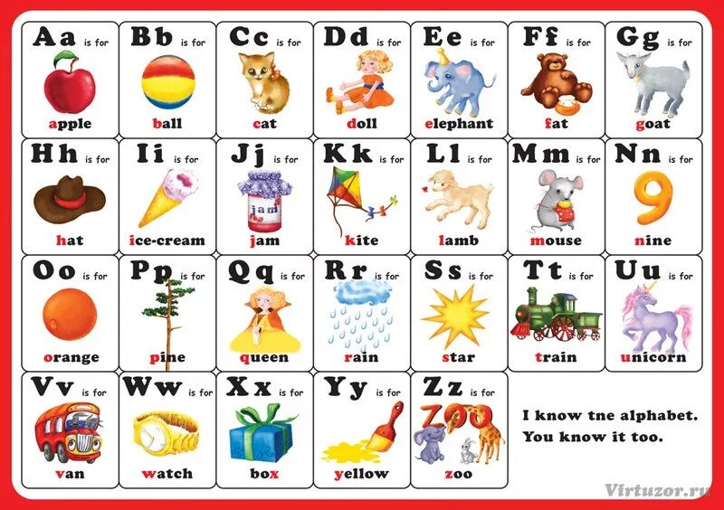 Слова начинающиеся на букву w. Английский алфавит. Английский алфавит в картинках. Английский алфавит для детей. Английская Азбука для детей.