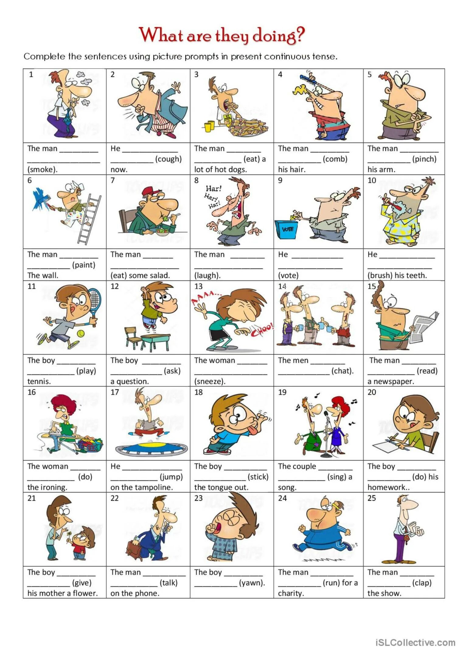 What is he doing present continuous. What are they doing. задания по английскому what are they doing. present continuous what are they doing worksheet. картинка what are they doing.