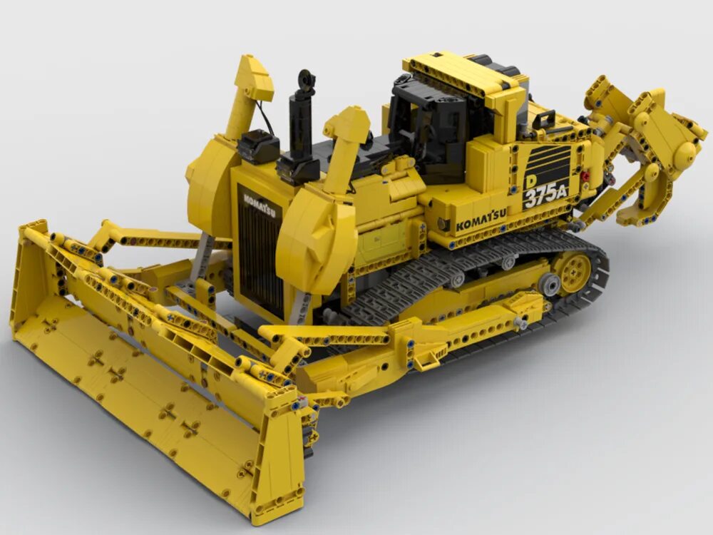 Technic бульдозер. Komatsu d375. Бульдозер Komatsu d375a-6. Komatsu 375.