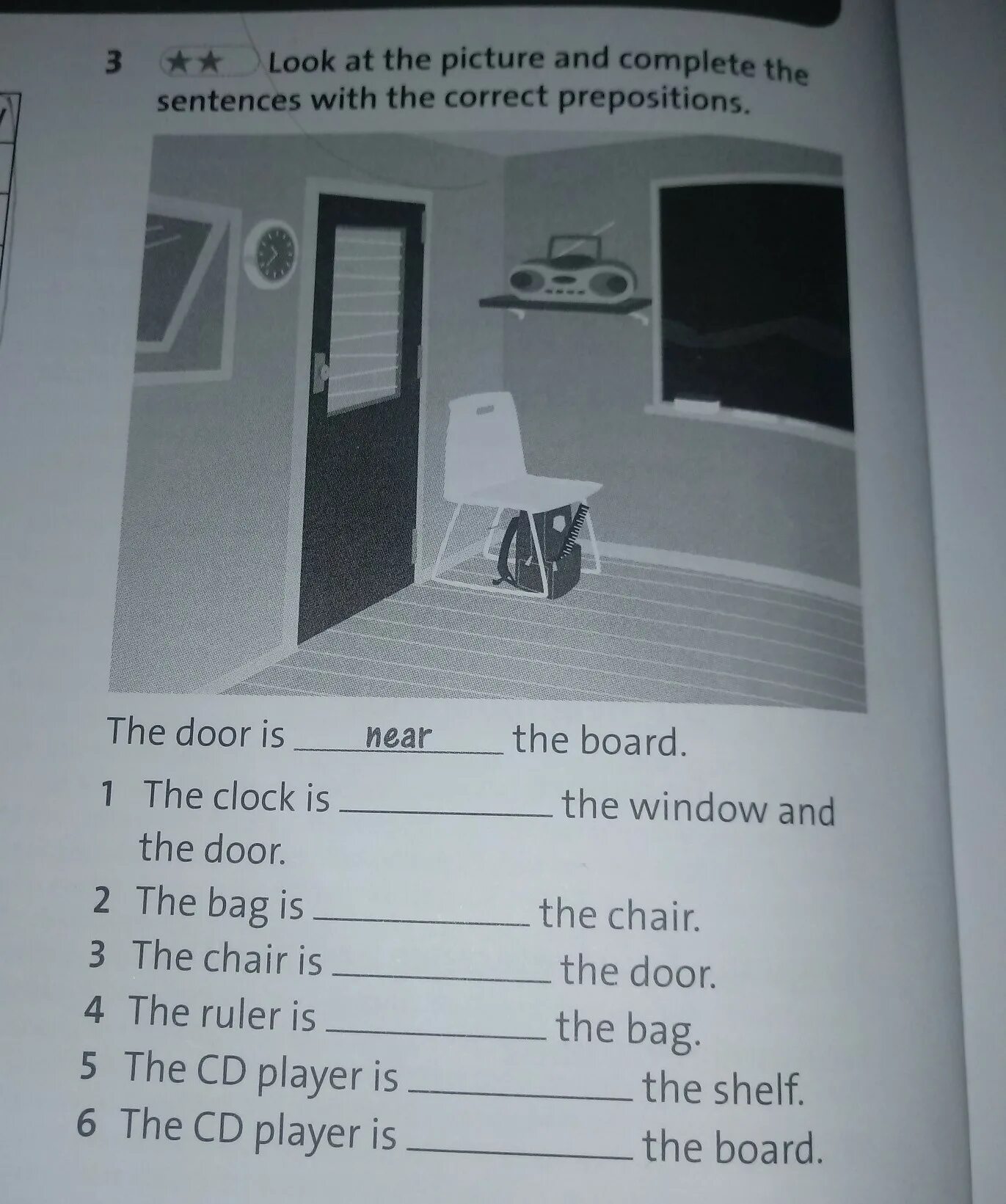 Look and complete the sentences. Complete the sentences with the correct prepositions. Complete the sentences with the correct preposition ответы. Look at the pictures and complete the sentences.