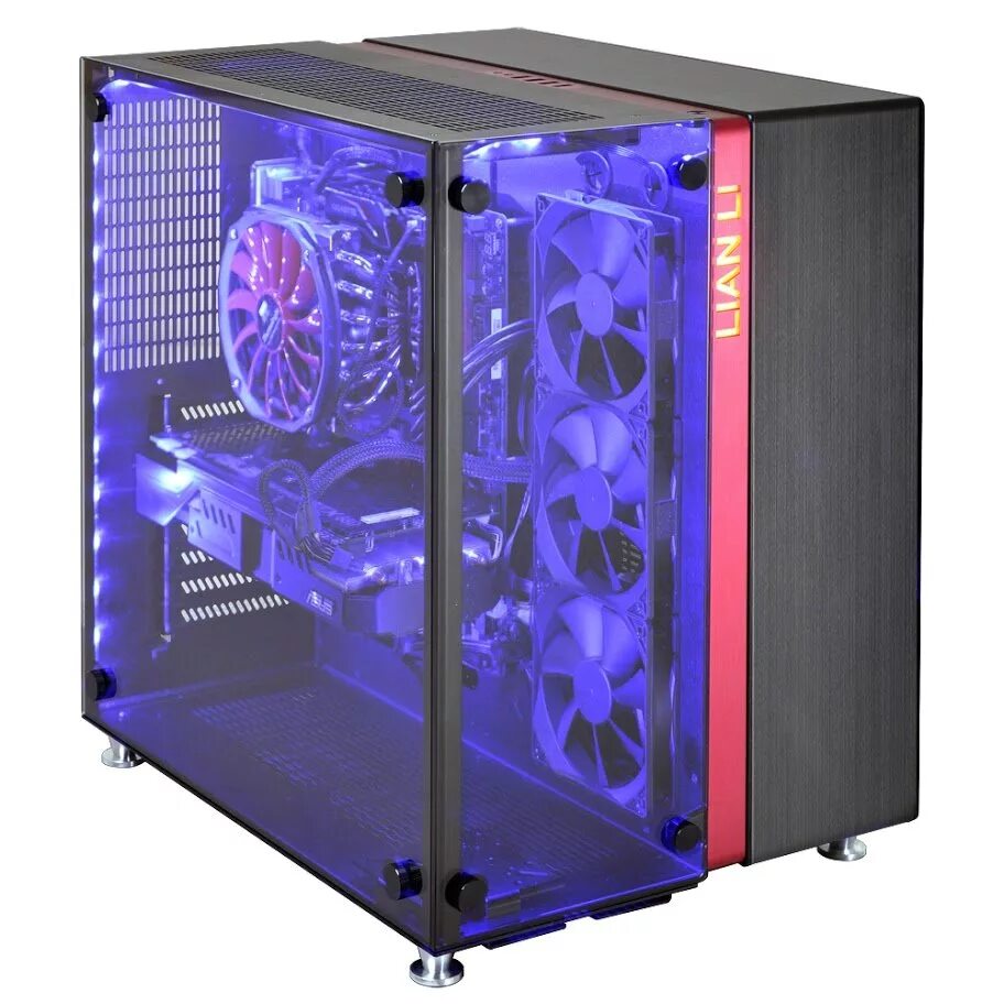 ПК Lian li. Корпус для ПК Lian li. Lian li PC Case. Корпус Lian li с 2 вентиляторами. Pc 09