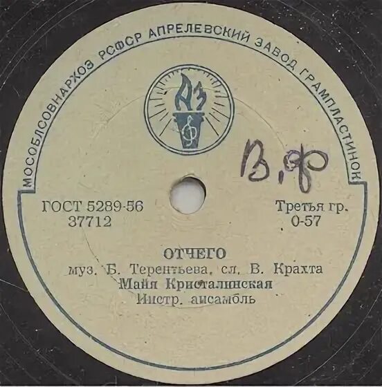 Слушать песню отчего