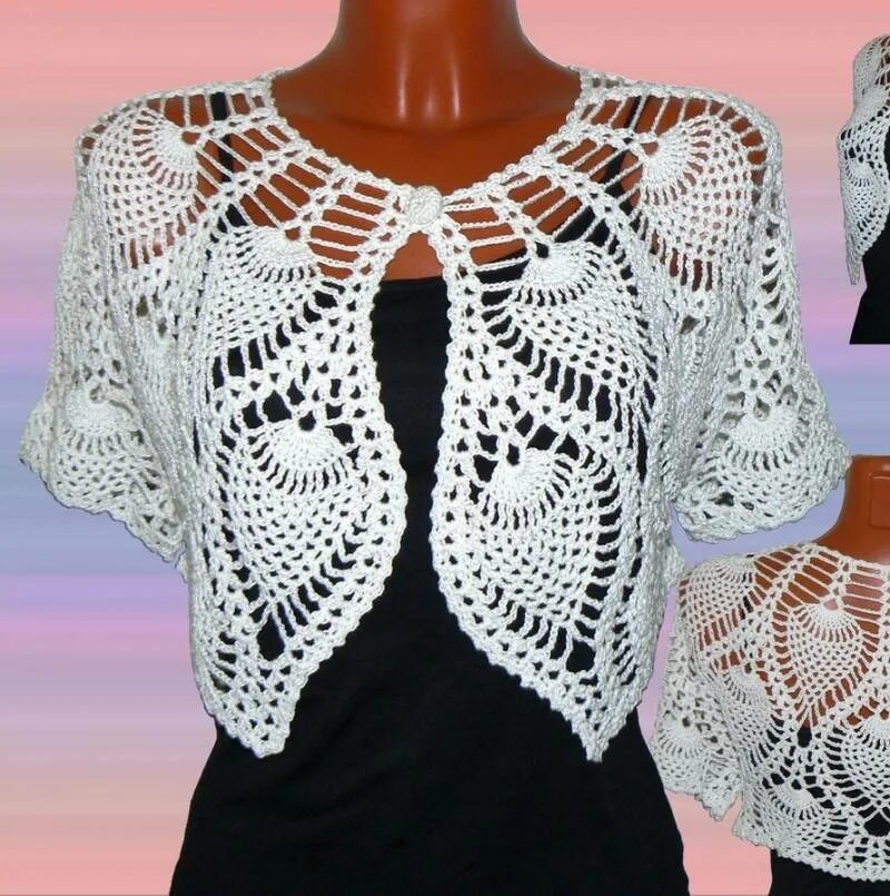 Ажурное вязаное болеро. Болеро связанный крючком. Болеро крочет. Жакет 2020 verena. Болеро вязаное летнее.