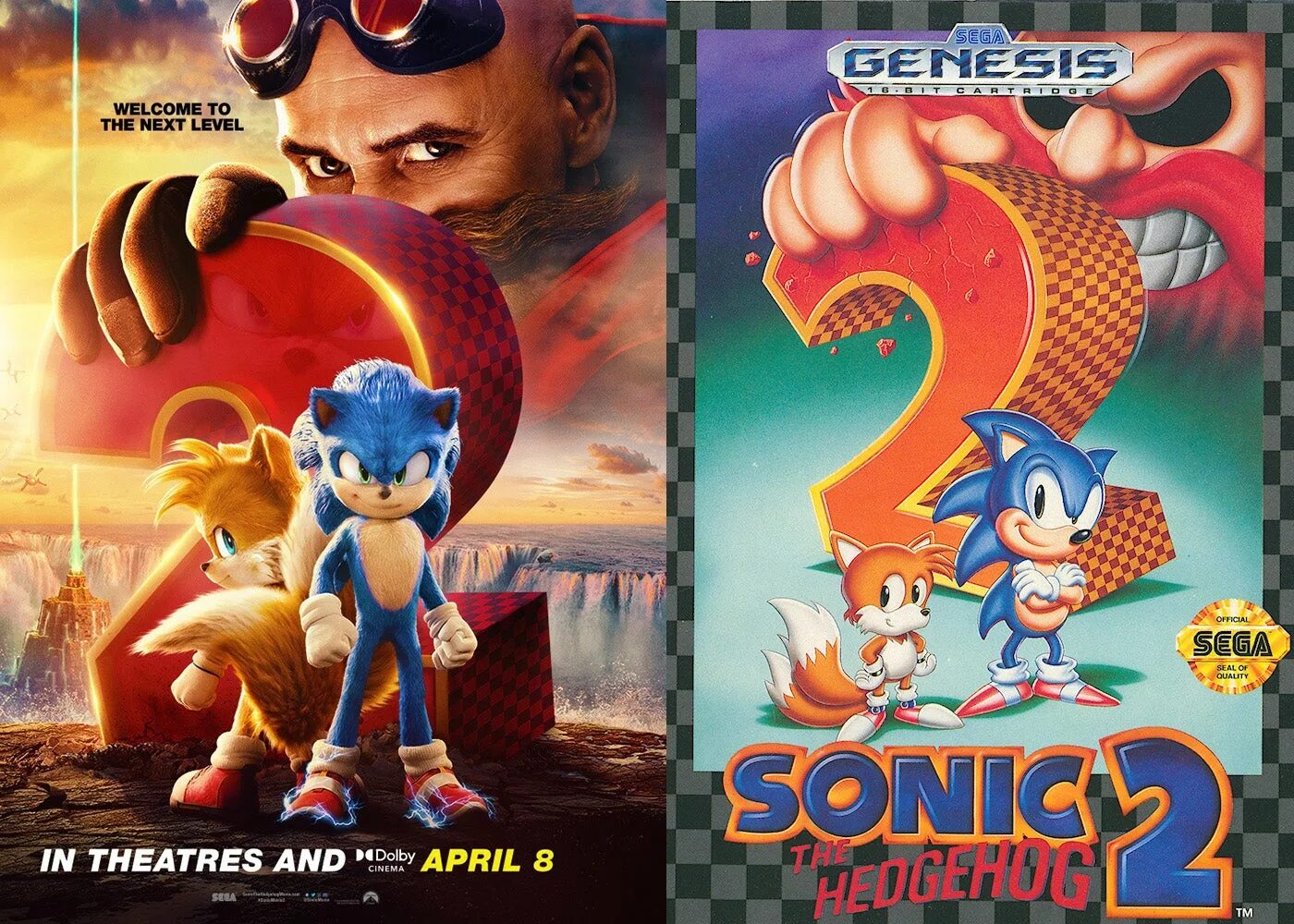 Sonic the hedgehog 2 2022. Sonic 2 2022 постер. соник в кино 2 постер. соник 2 фильм. соник фильм постер.