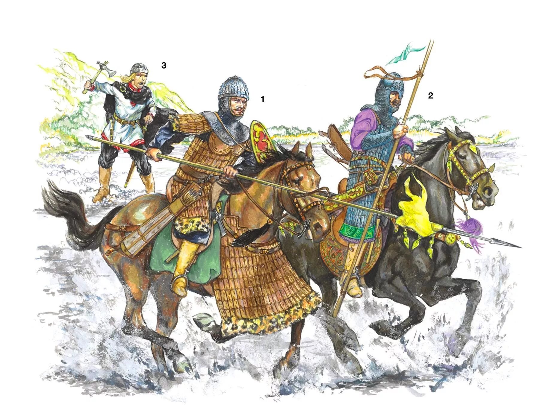 Хазарский воин 9 век. Хазарский каганат воин. Хазарский воин / Khazar Warrior. Половцы 11 век. Воин печенегов