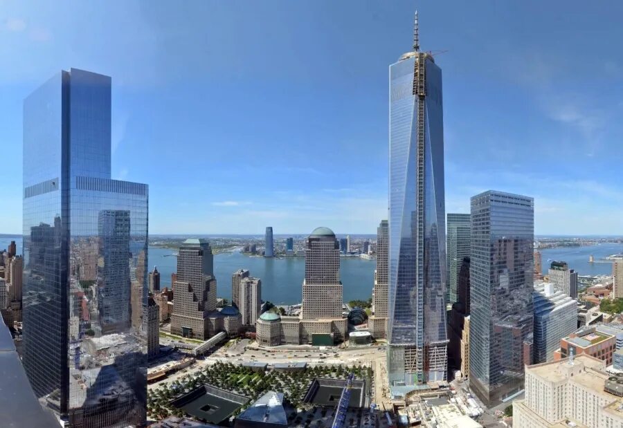 Здания втц 3 в нью йорке. One world centre. Башня свободы манхэттен. One world centre. Башня свободы в нью-йорке.