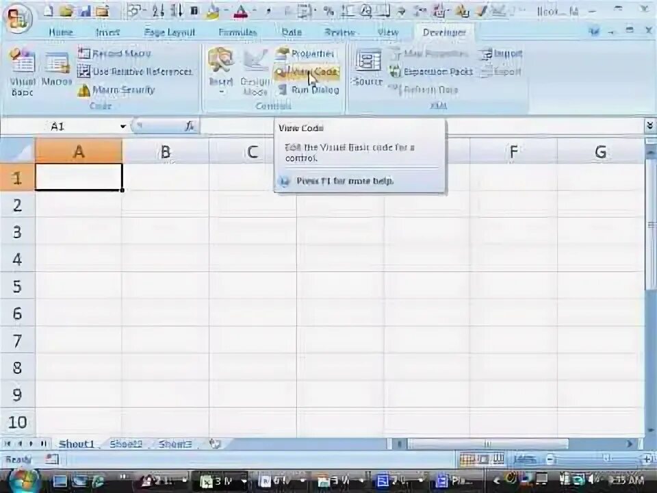 Vba 2007. Визуал бейсик в эксель 2007. как открыть вба в экселе. vba эксель 2007. как открыть редактор vba в excel.