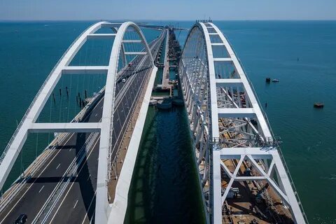 Крымский мост самый длинный