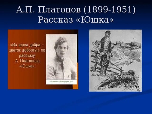 Пример доброты в произведении юшка Сострадание в рассказе платонова юшка