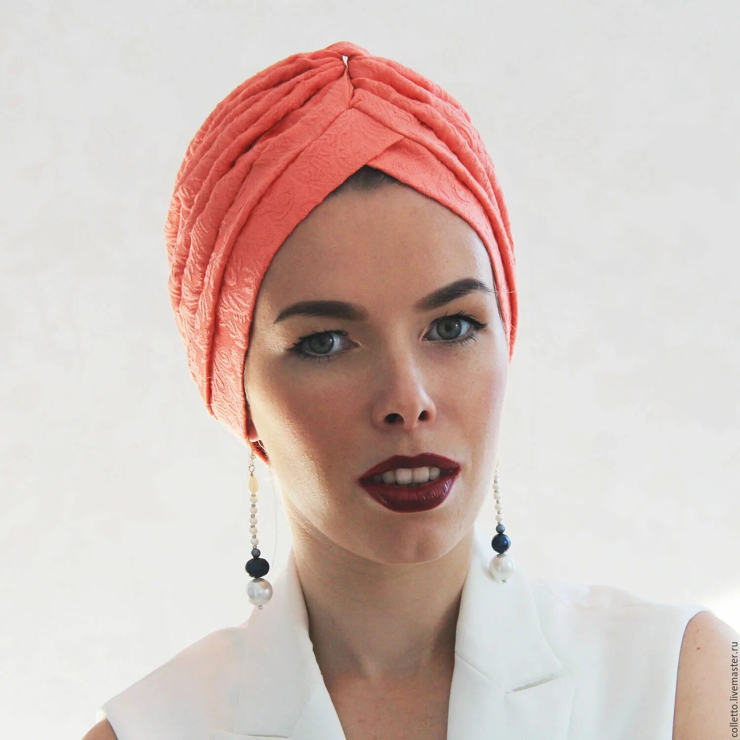 визейский тюрбан. чалма "софия". тюрбан альманси суденин. головной убор - для женщин- тюрбан и чалма. зиверт в тюрбане.