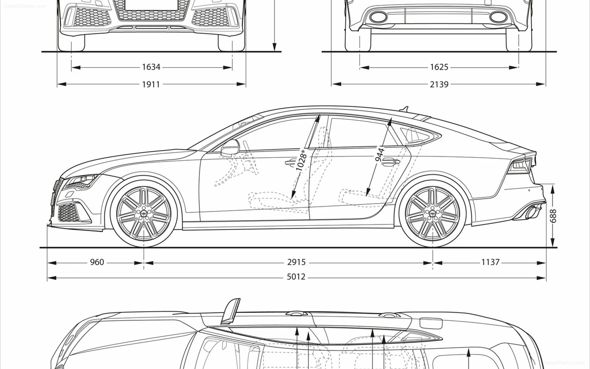 Габариты ауди. Габариты Ауди а6 с7. Габариты Ауди а7 2011. Audi rs7 габариты. Audi rs7 Blueprint.