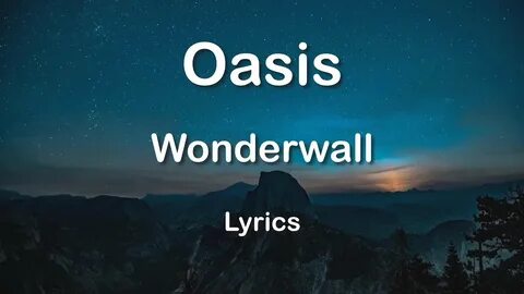 Oasis wonderwall