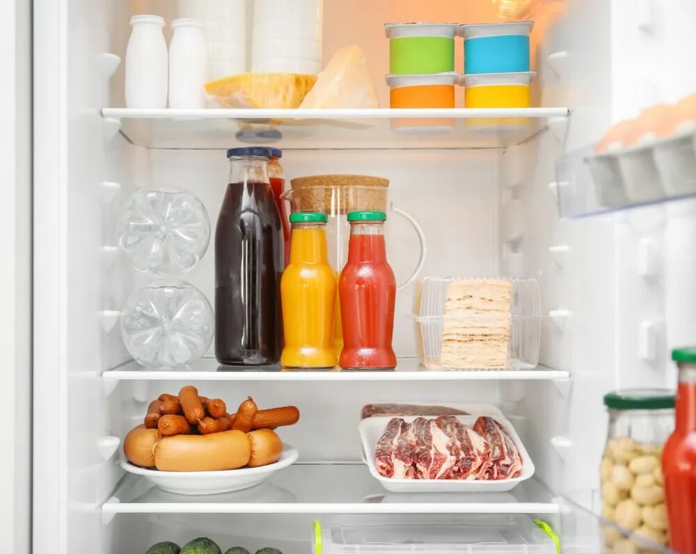 It is in the fridge