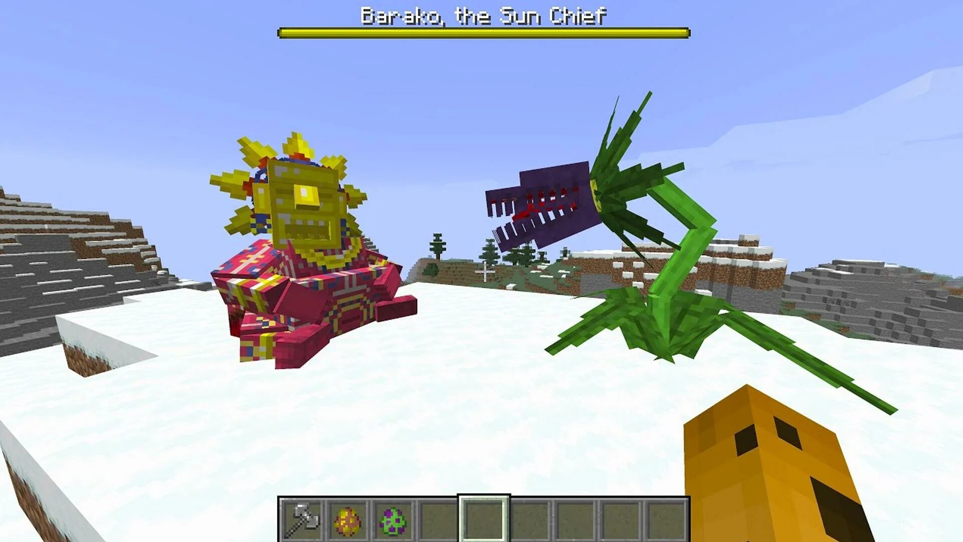 Mobs mod. Mowzie's Mobs 1.12.2. Мод Mowzie's Mobs. Боссы Mowzie Mobs. Mowzie's Mobs 1.16.5.