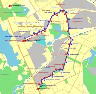 Автобус 440 москва остановки