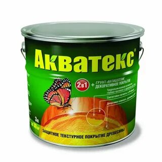 Защитное покрытие древесины акватекс