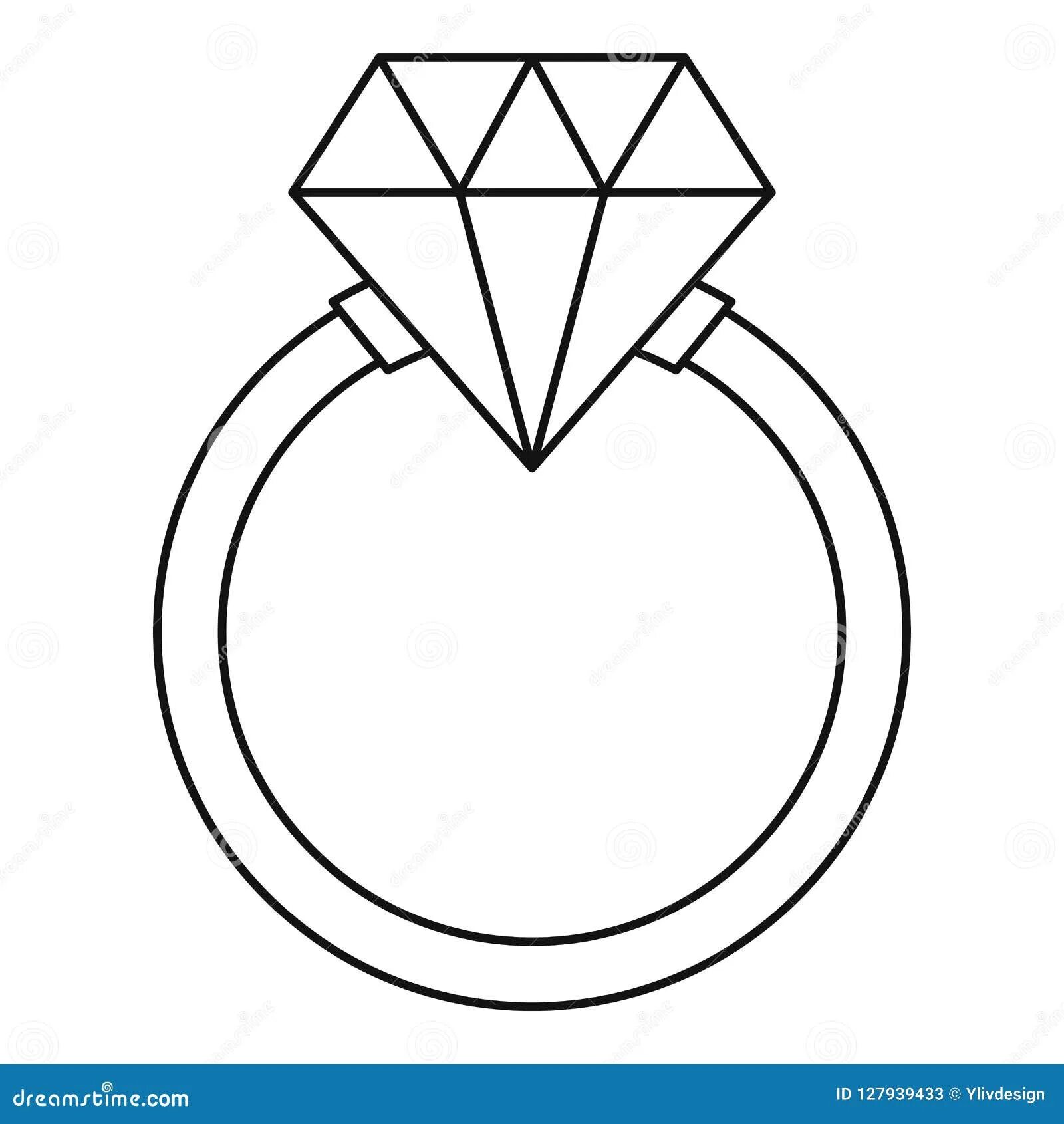 Кольцо с бриллиантом трафарет. Контуры для раскрашивания кольцо. Кольцо с бриллиантом трафарет. Раскраска кольцо. Кольцо шаблон.