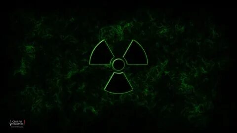 Обои знака радиации