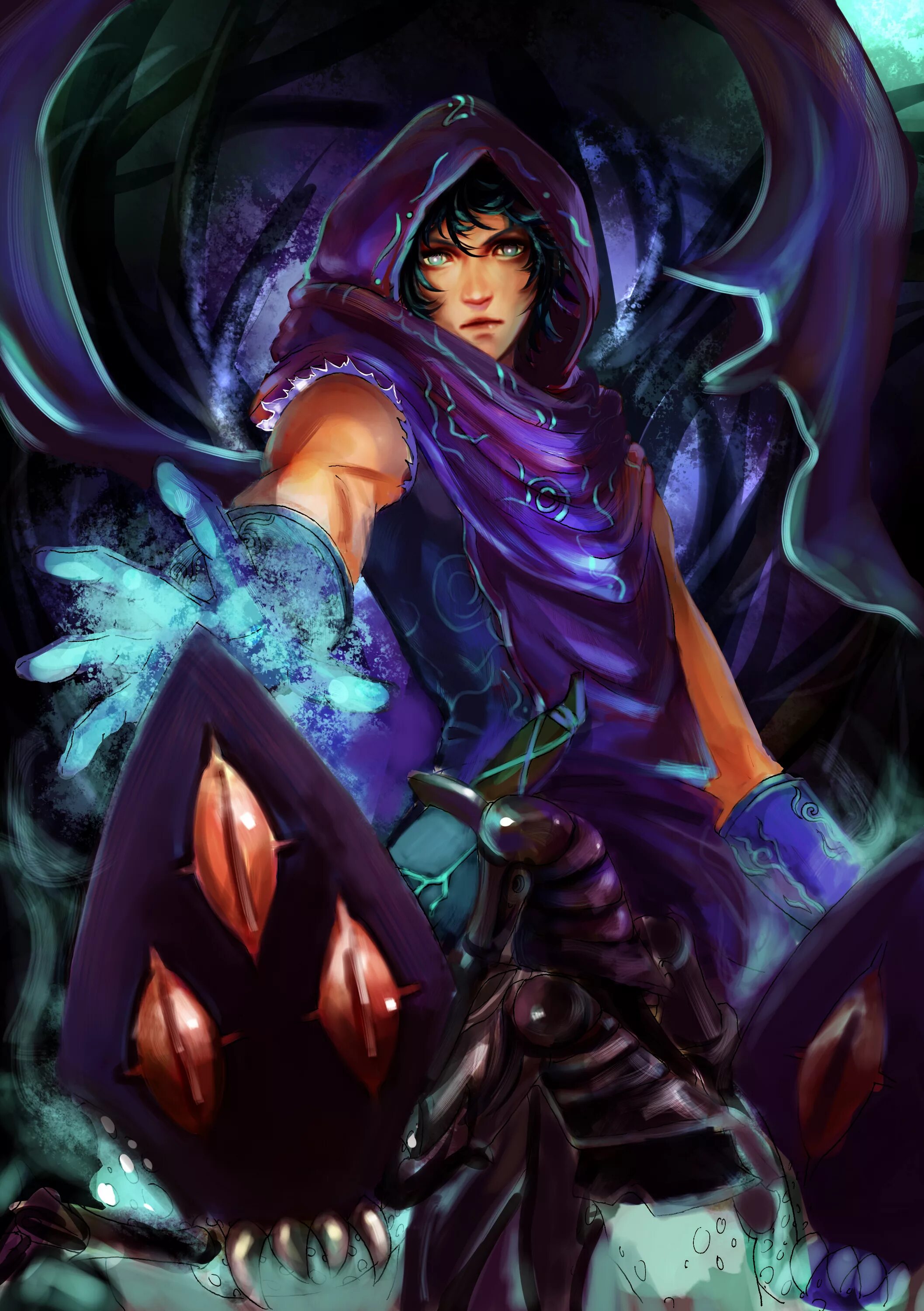 Мальзахар. League of legends мальзахар. мальзахар арт. мальзахар лол арт.