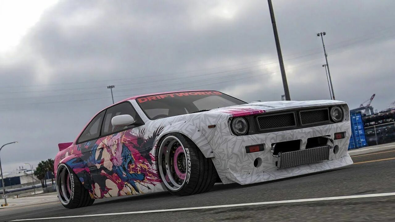 Drift racing большой угол