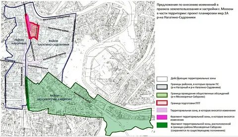 Карта москва нагорная