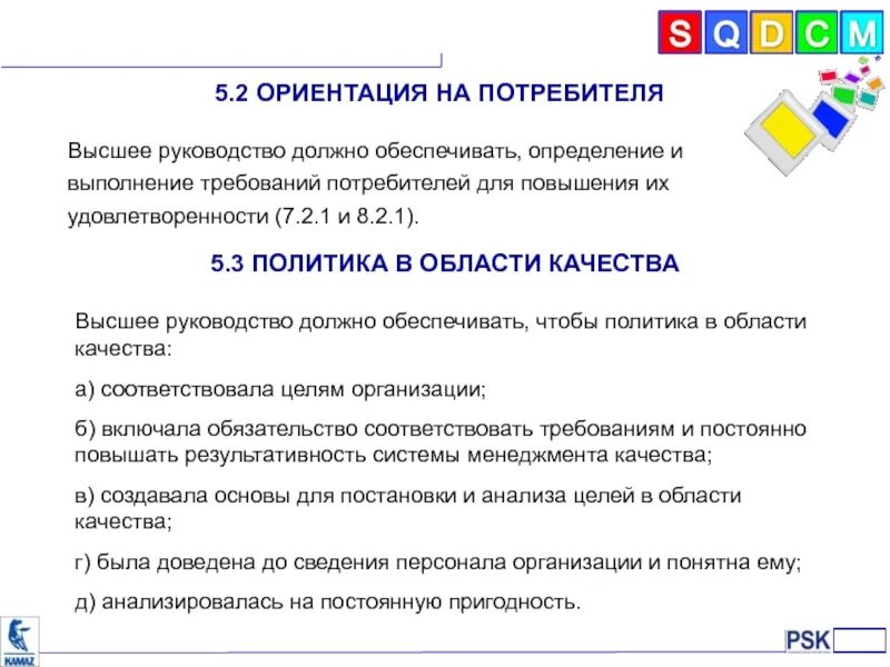 Повышение требований потребителей. Ориентация на потребителя. Высшее руководство организации это. Определение требований потребителей. Требования международных стандартов.