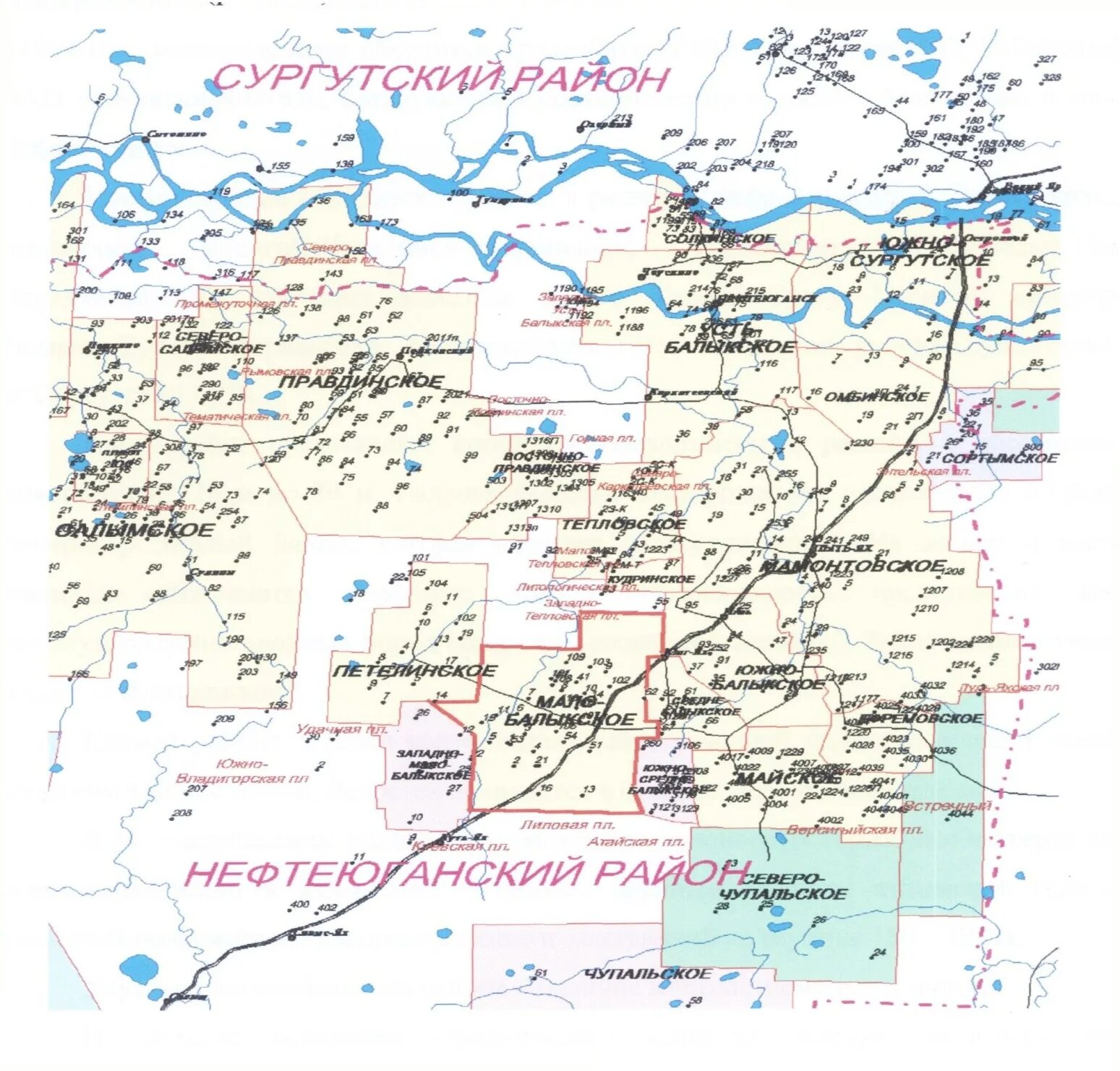 Карта дорог сургутнефтегаз. Усть-Балыкское месторождение нефти на карте. Карта месторождений ХМАО С кустами. Мамонтовское месторождение на карте. Средне Балыкское месторождение на карте ХМАО.